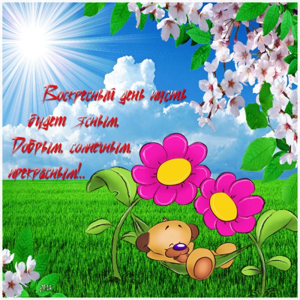 На ветке птичка доброе утро