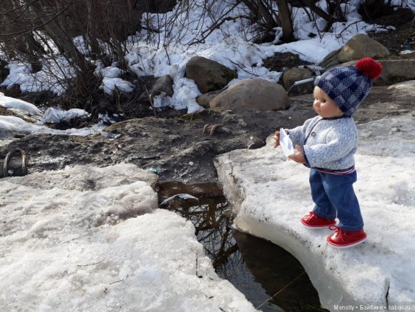 Весенние ручьи и дети