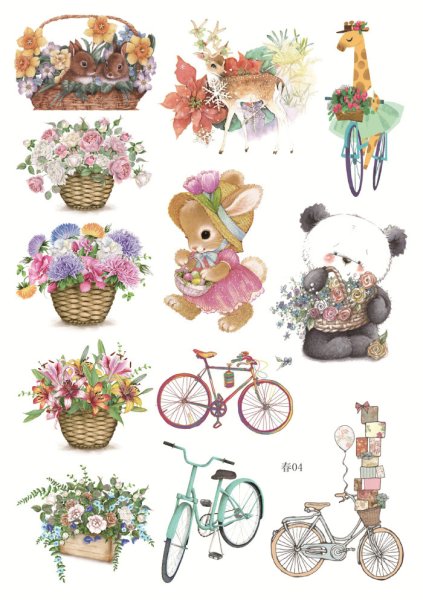 Скрапбукинг наклейки