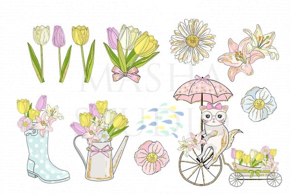 Весенние Стикеры