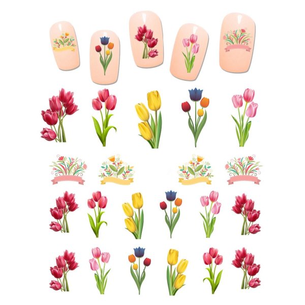 Весенние наклейки