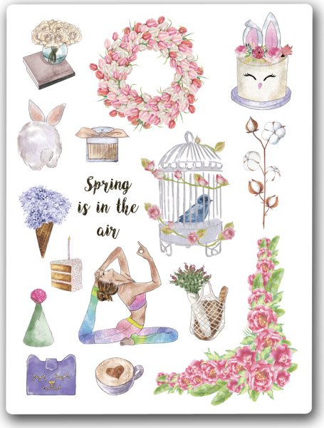 Весенние Стикеры