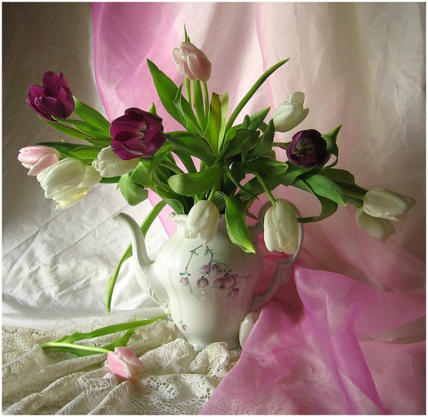 Весенние цветы для Людмилы.