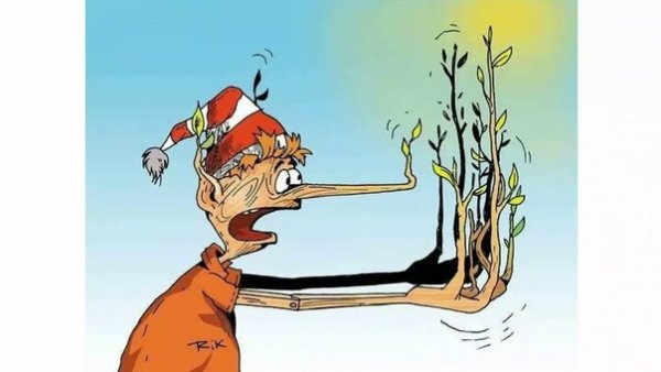 Весенние карикатуры