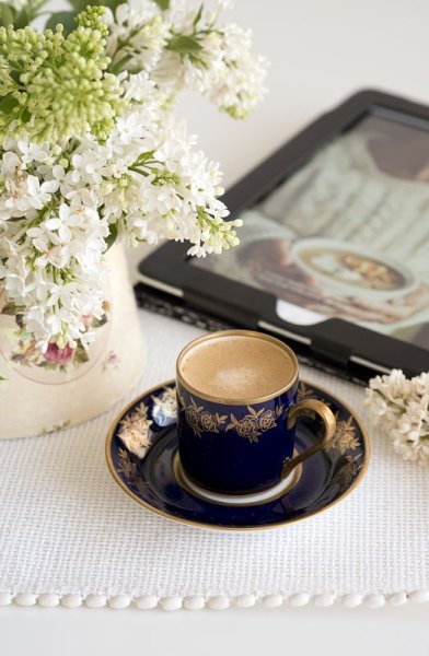 Весенний утренний кофе