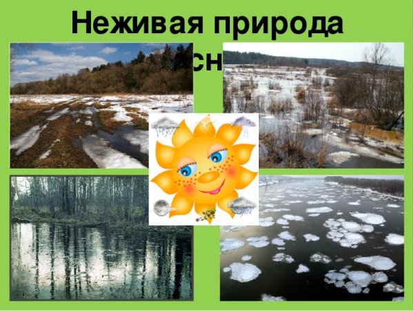 Пробуждение природы весной