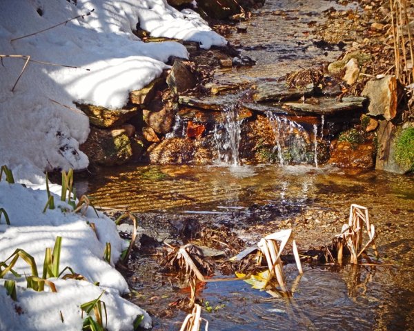 Бегут весенние ручьи