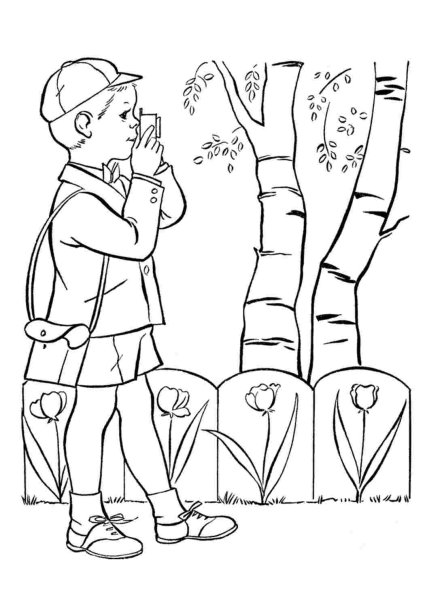 9 Мая раскраска