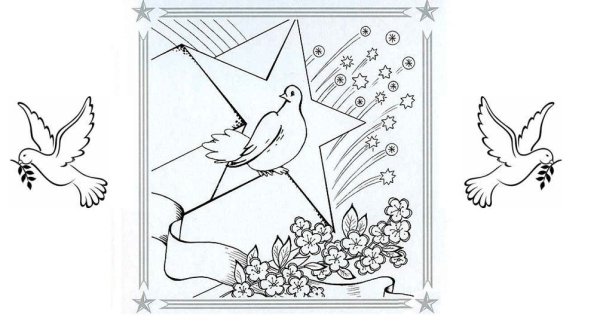 Раскраска война для детей