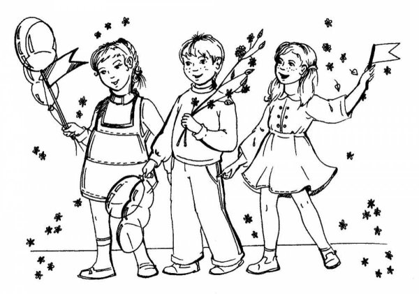 Раскраски день Победы для детей