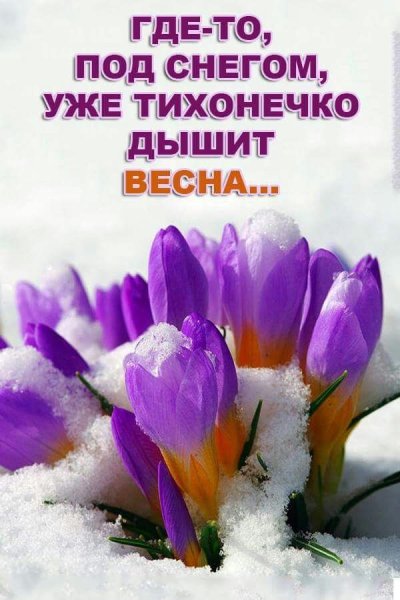 Уже Весна