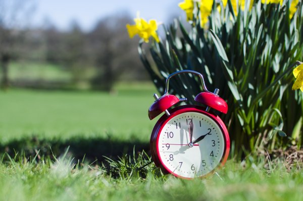 Весенние часы фото