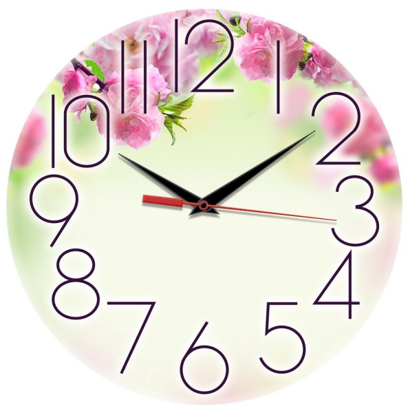 Часы круглые циферблат