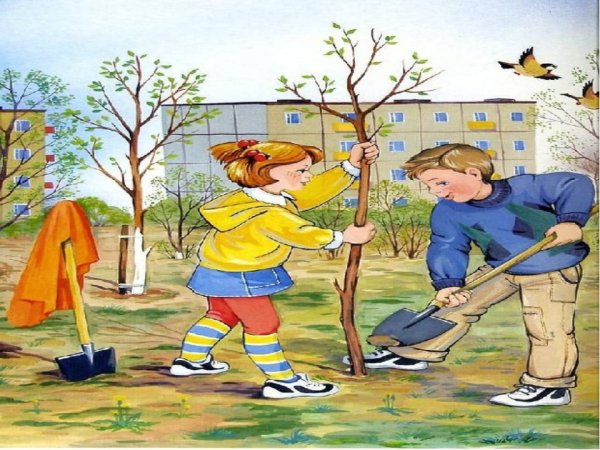 Забавы детей весной