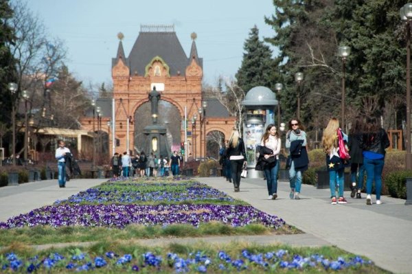 Краснодар в апреле