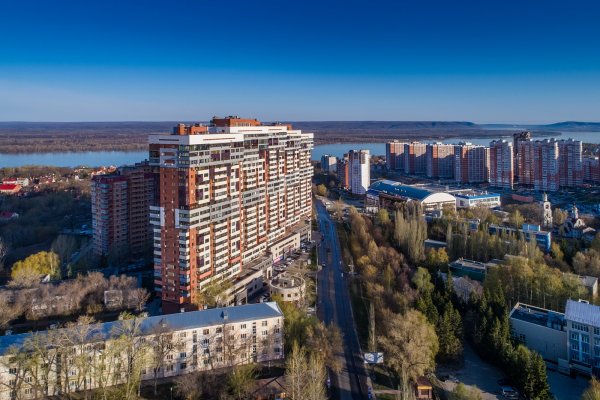 Самара осенью набережная