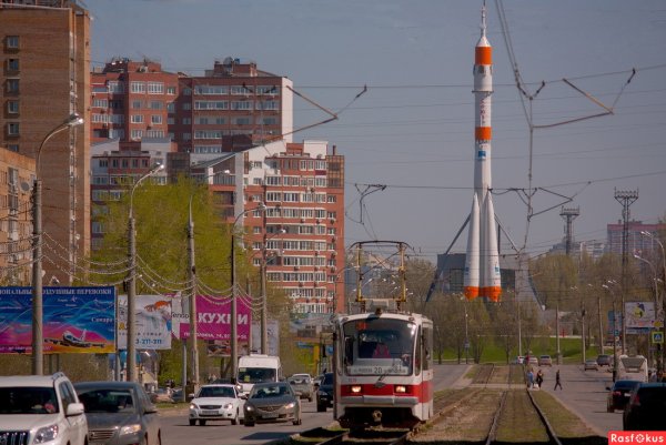 Самара в апреле