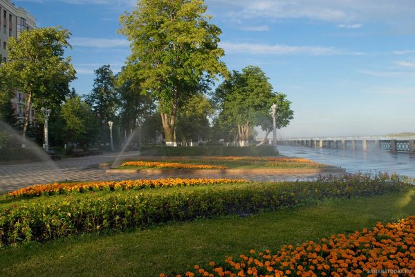 Гранитная набережная Самара