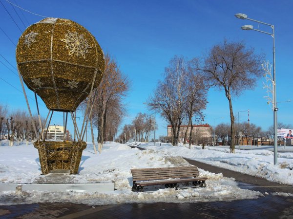 Цветы в Самаре весной