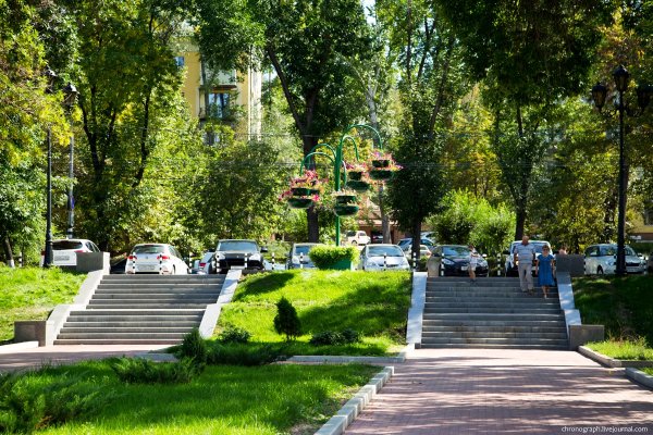 Самара улица Самарская ночью