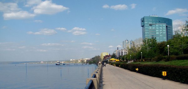 Самара весной