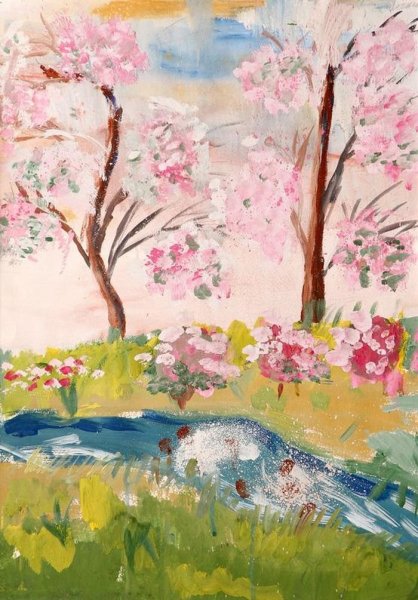 Вена рисунок