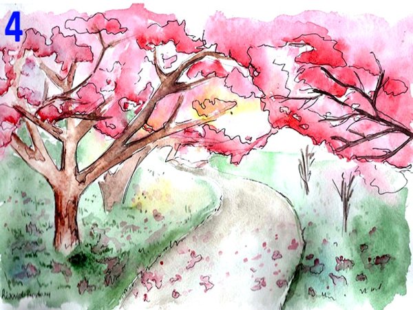 Весна рисунок