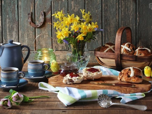 Натюрморт в деревенском стиле