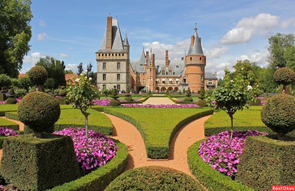 Шотландия замки Весна