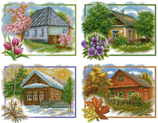 Дерево скворечники для украшения группы