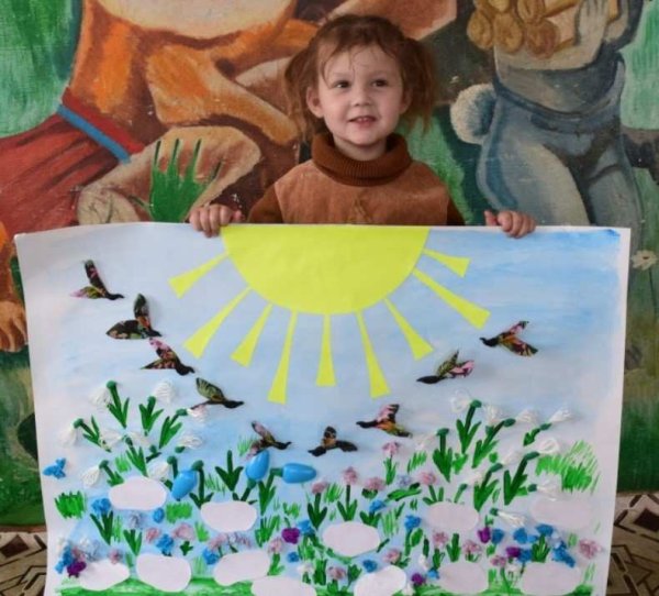 Весна рисунок