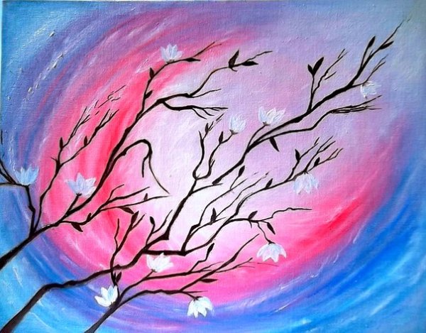 Весна красками легко