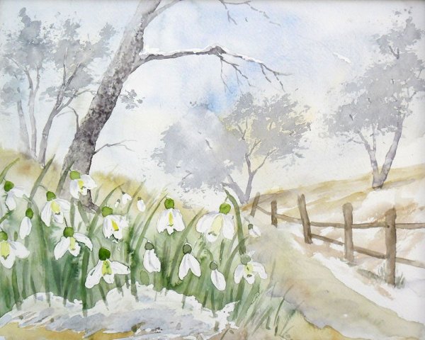 Весна рисунок