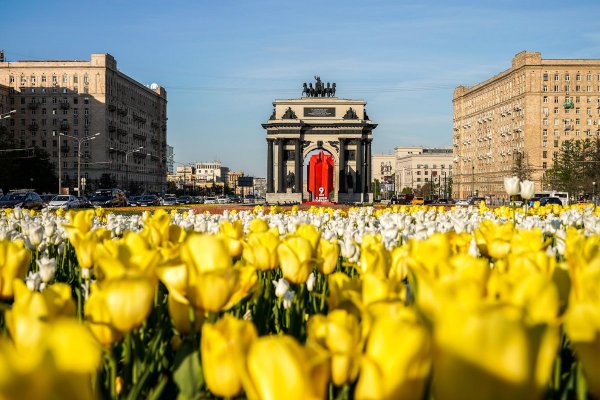 Москва весной