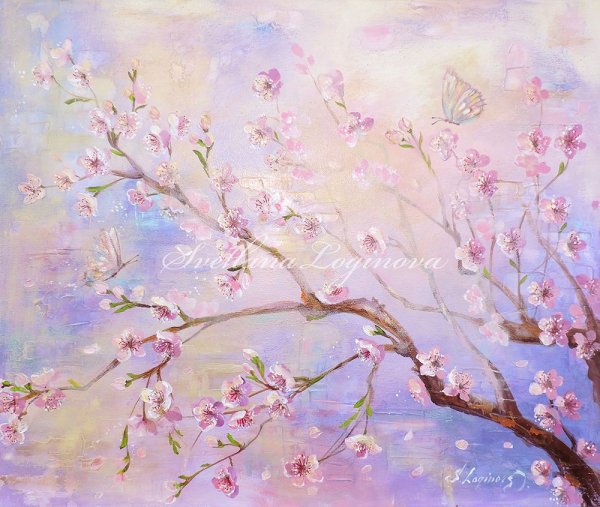 Цветы в пастельных тонах