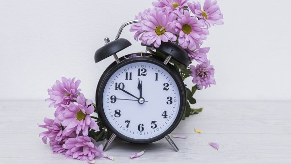 Зеленый будильник