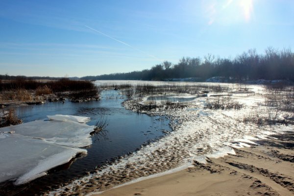 Река Волга паводки