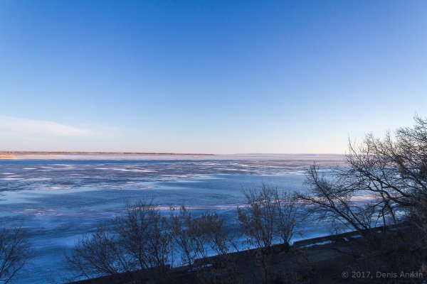 Река Волга Весна Самара