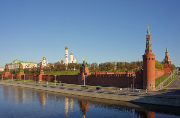 Московский Кремль весной