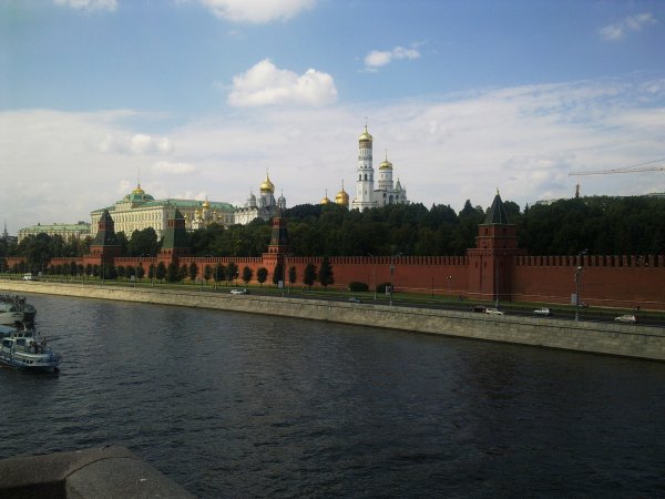 Москва Кремль Весна