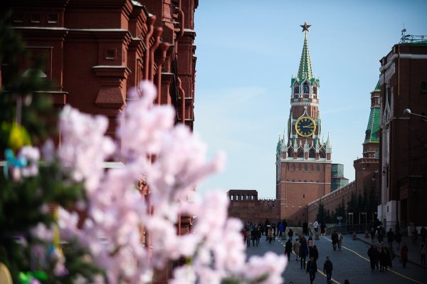 Москва красная площадь Весна