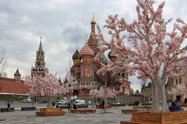 Московский Кремль весной