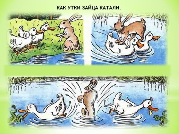 Истории в картинках н э Радлова или забавные истории в г Сутеева