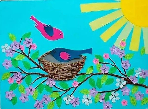 Весна рисунок