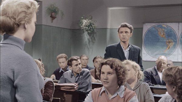 Весна на Заречной улице 1956 Постер