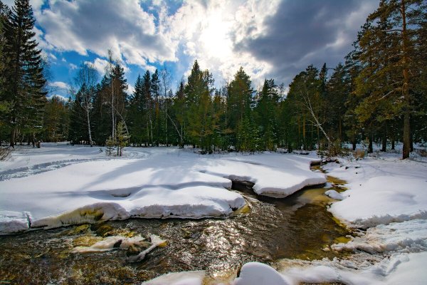 Василий Жуковский приход весны иллюстрация