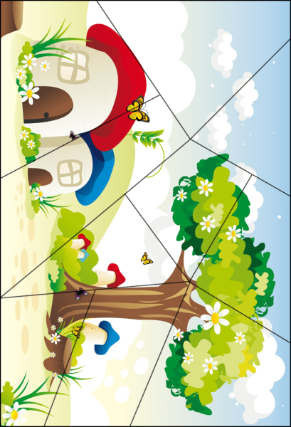 Пазлы по временам года для детей