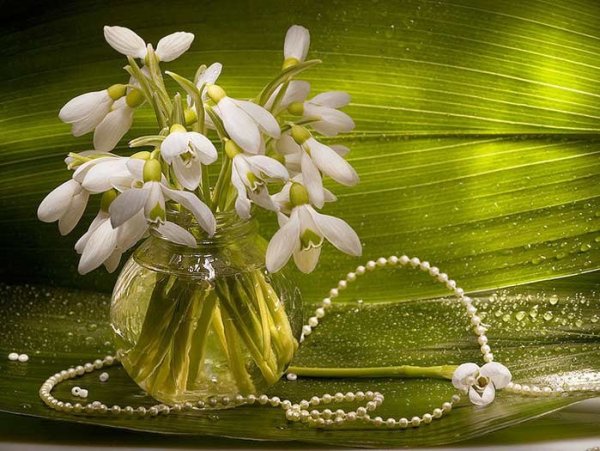 Нежный весенний букет