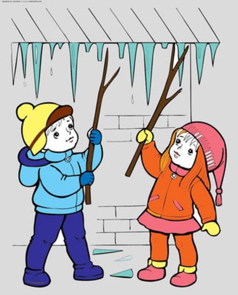 Опасности на льду для детей ДОУ