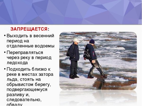 Рисунок тонкий лёд